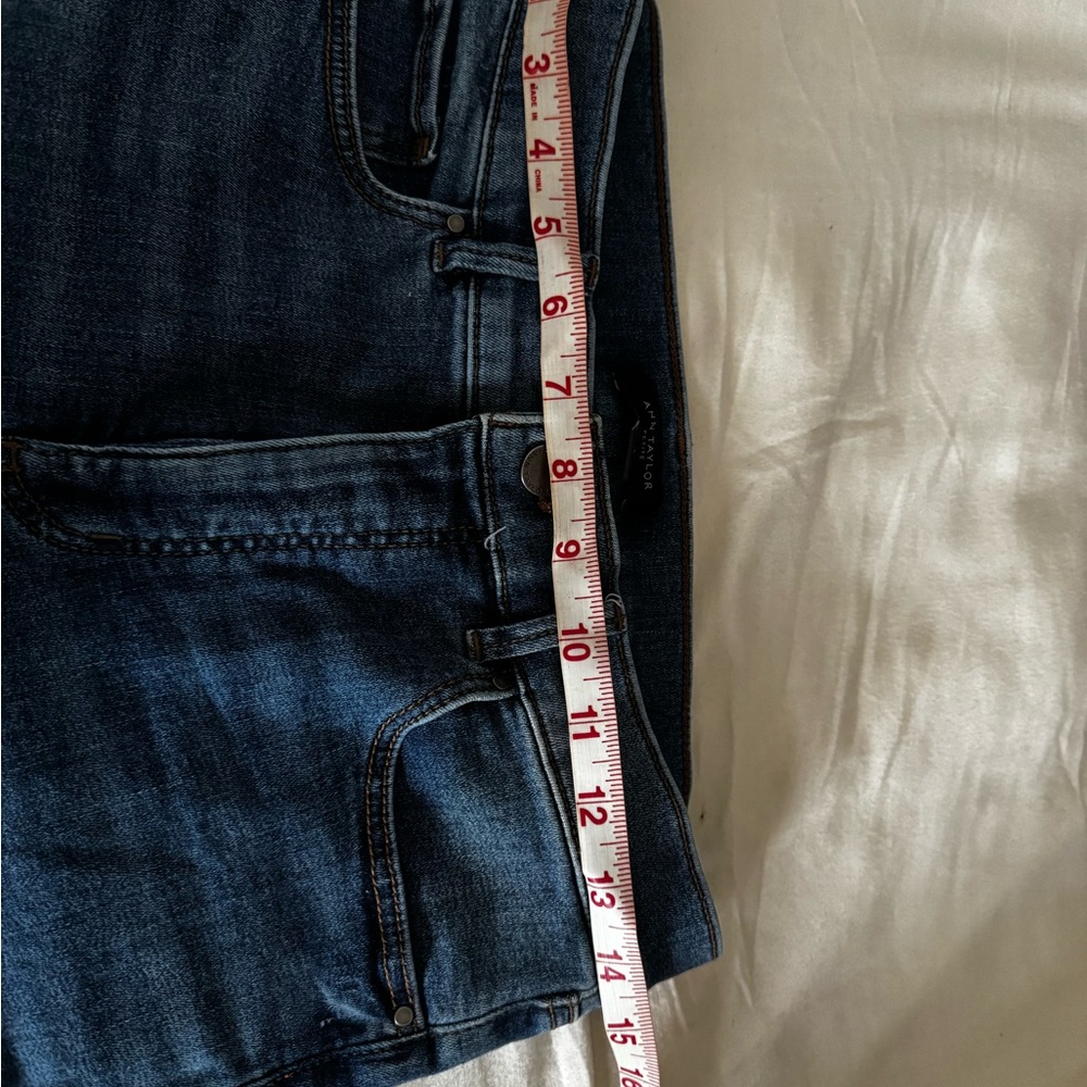 Ann Taylor Women's Blue Boot Cut Jeans - Picture 3 of 5